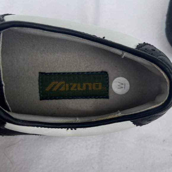 Mizuno men's spikeless golf lace up golf shoes 9527 Size 8.5 Wide EUC - Picture 7 of 10